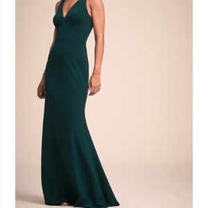 BHLDN JONES DRESS -Dark Emerald